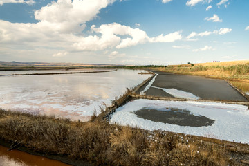 Saltwork landscape