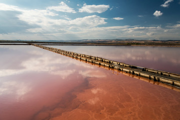 Fototapeta premium Saltwork landscape