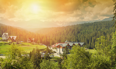 Hotel in the Mountains