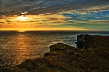 Iceland the most west cliffs