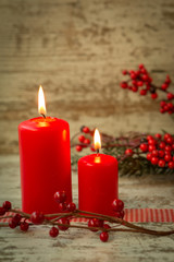 Christmas candles
