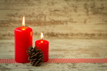 Christmas candles