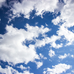 Clouds with blue sky