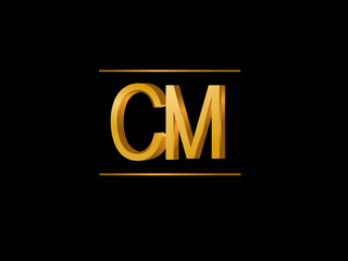CM Initial Logo for your startup venture