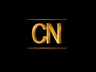 CN Initial Logo for your startup venture
