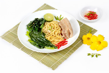 Fried Japanese noodle as 