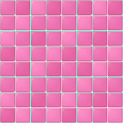 Pink tile pattern