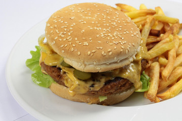 burger et frites 17092016