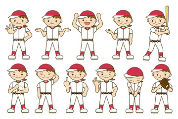 ソフトボール　選手　女の子