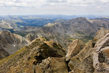 Summit of Mount Harvard Colorado