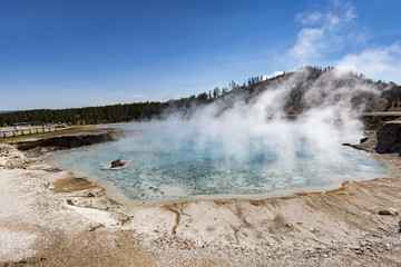 Excelsior Geyser Crater, Yellowstone National Park
