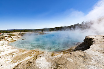 Excelsior Geyser Crater, Yellowstone National Park
