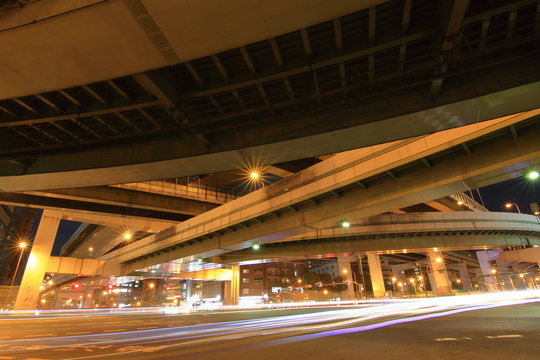 highway junction in Osaka Japan