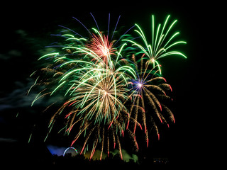 Abschlußfeuerwerk Kirmes Hüsten 2016