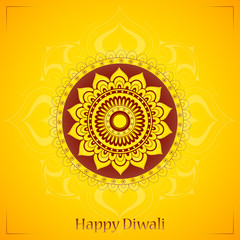 Diwali greeting card design