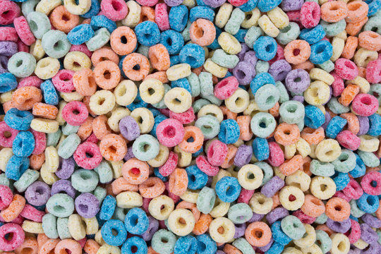 Colorful Cereal Background