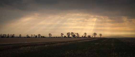 Landschaft im Spätsommer