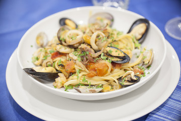 food, meal, dinner, eating, salmon, prepared, fish