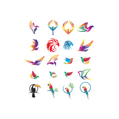 20 Eagle Logo Elements