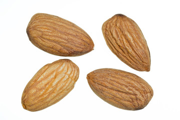 Four almonds