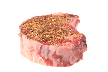 Seasoned steak