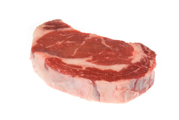 Raw steak