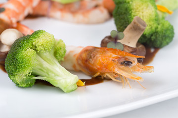 Stir fry Broccoli with shrimp