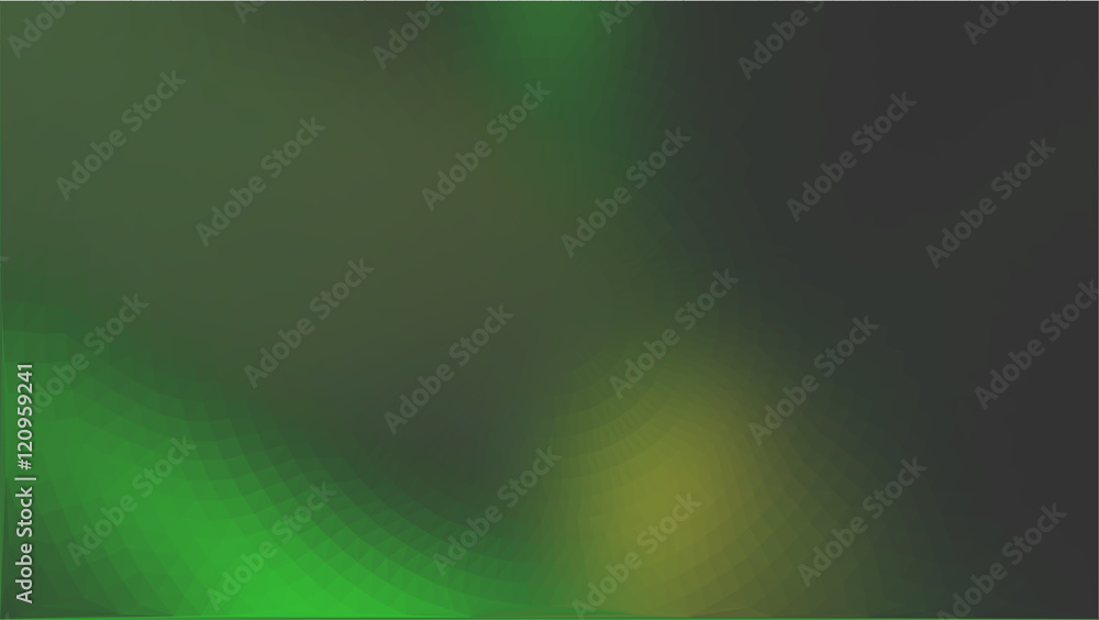 Poster dark green triangle circle abstract background