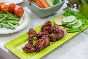 grilled sausage