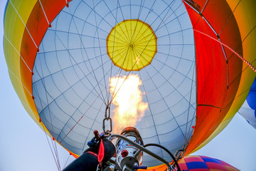 Obraz premium CHIANG MAI THAILAND INTERNATIONAL BALLOON FESTIVAL 2013 - Day