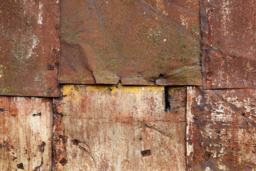 Old rusty metal Background