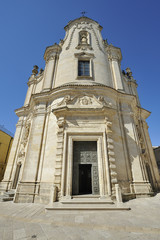 Fototapeta na wymiar Matera, Basilicata, Chiesa del Purgatorio
