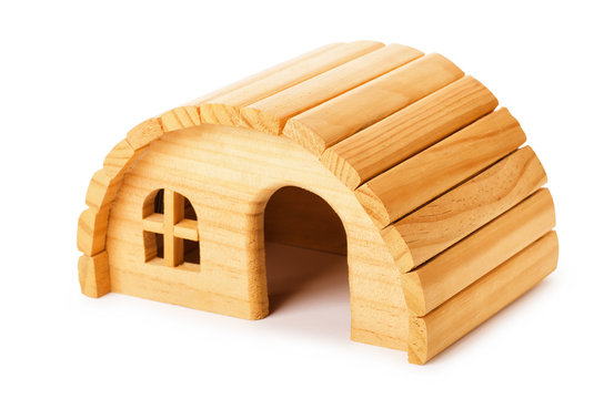 Wooden House For Rodents