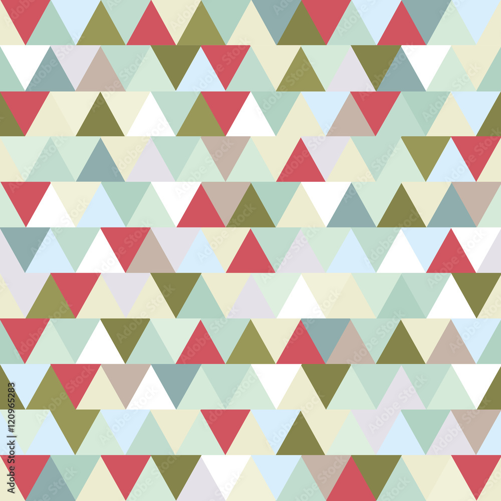 Poster seamless triangle pattern. geometric vector pattern.abstract geo