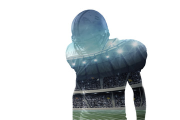 American Football silhouette 5 © samuelecavicchi