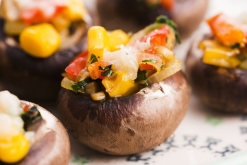 Stuffed mushrooms