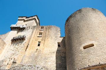 Beautiful medieval castle Castelnaud in Dordogne. France