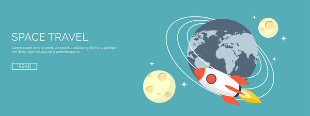 Flat travel background. Summer holidays, vacation. Plane, boat, car traveling. Tourism, trip, journey.