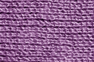 Fototapeta premium Wool knitting magenta pattern.