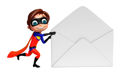 Superboy with Mail