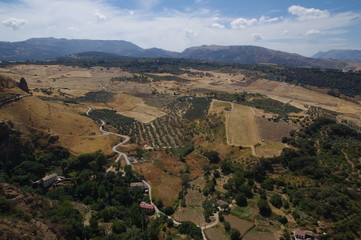 Fototapeta na wymiar Andalusien Panorama