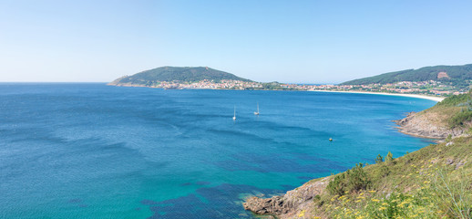 Playa de Fisterra (Finisterre) Provinz A Coruña Galicien Spanien