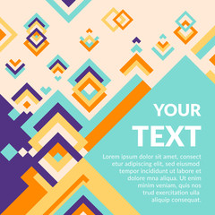 Abstract geometric background.