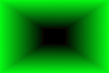 abstract background in the form of a square tunnel