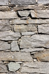 natural stone wall