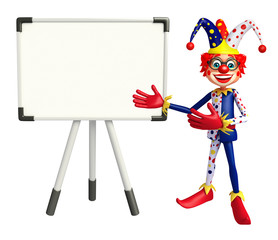 Clown with Display board