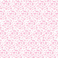 Pink spots seamless pattern.