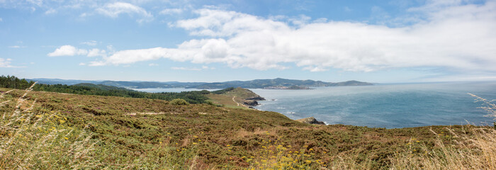 Panorama Muxía from Costa da Morte Galicien Spanien