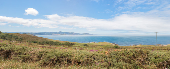 Panorama Muxía from Costa da Morte Galicien Spanien