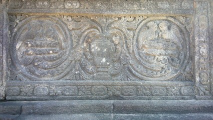 Relief Prambanan Temple in Yogyakarta Indonesia